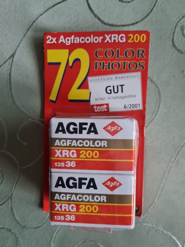 Agfacolor xrg200 filme a - 2,