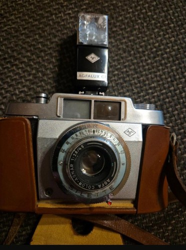 Vintage kamera agfa silette - kamera,