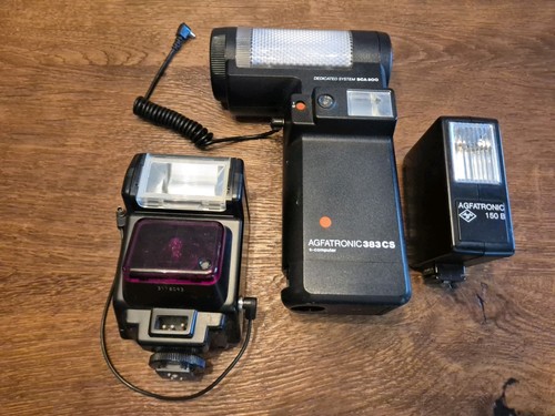 Blitzgeräte konvolut agfa - blitzgeräte,