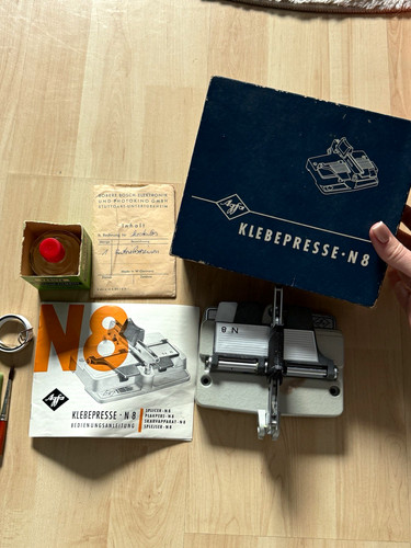 Agfa klebepresse - agfa,