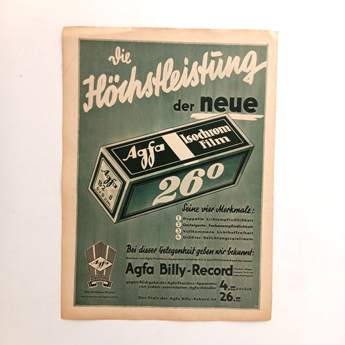 1933 agfa isochrom - 1933, xl