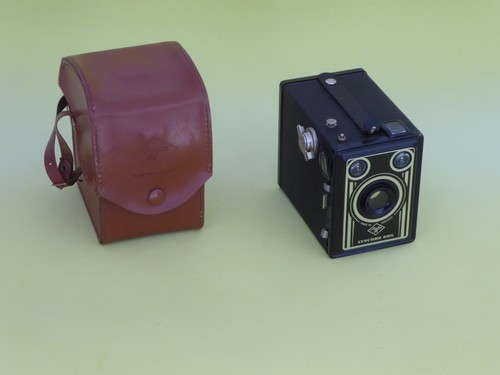 Agfa synchro box kamera 50er - synchro,