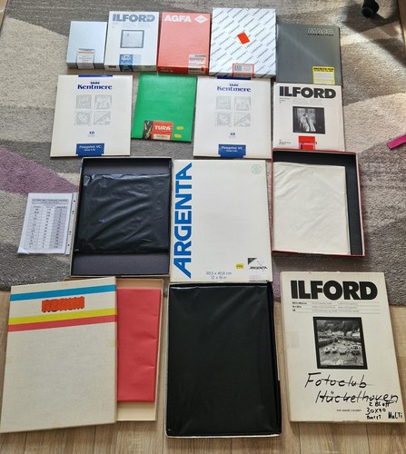 Konvolut analoges fotopapier - analoges,