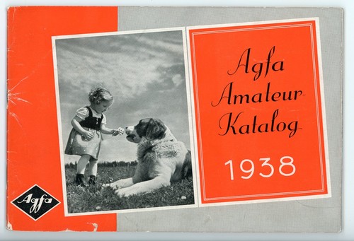 Agfa amateur katalog - agfa, 1938