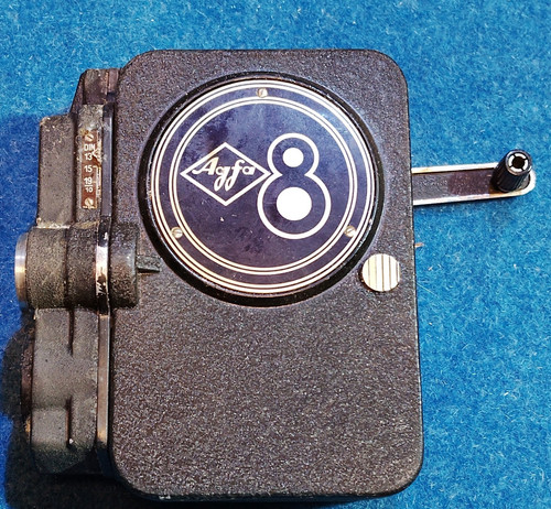 Agfa movex 8mm - 8, filmkamera