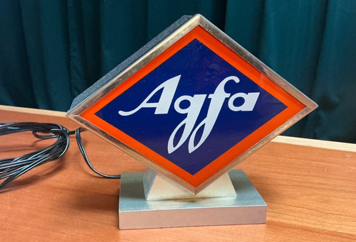 Agfa leuchtwerbung - agfa,