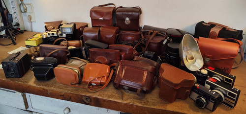 Konvolut kamera boxkamera - kamera,