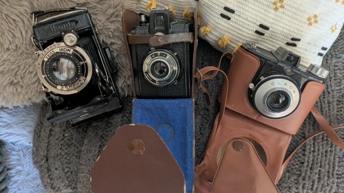 Vintage kameras stück - kameras,