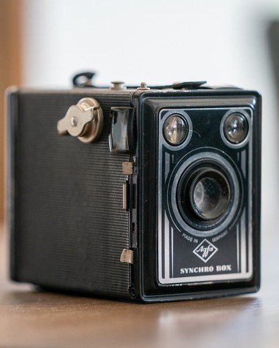 Agfa boxkamera synchro box - boxkamera, box"