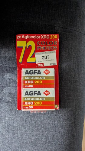 Agfacolor xrg 200 aufnahmen - agfacolor,
