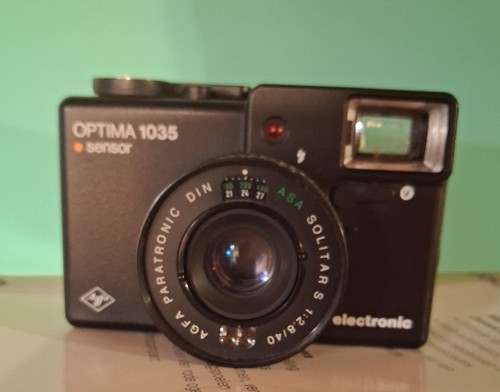 Agfa optima 1035 - -, sensor