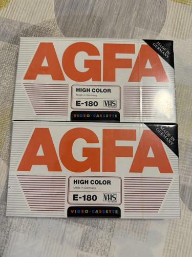 Agfa vhs kassette - 2-st.,