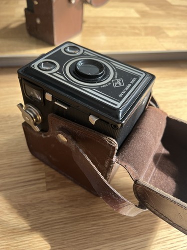 Agfa synchro box mit - box, tasche