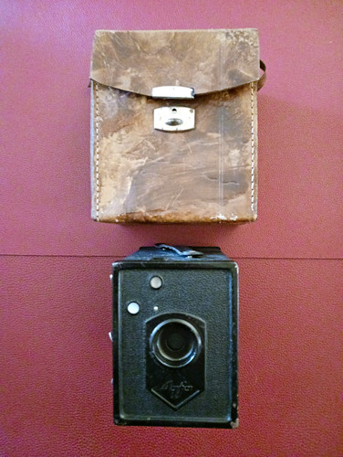 Agfa fotoapparat kamera box - box, 44