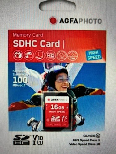 Sdhc karte agfa - 16, sdhc-karte