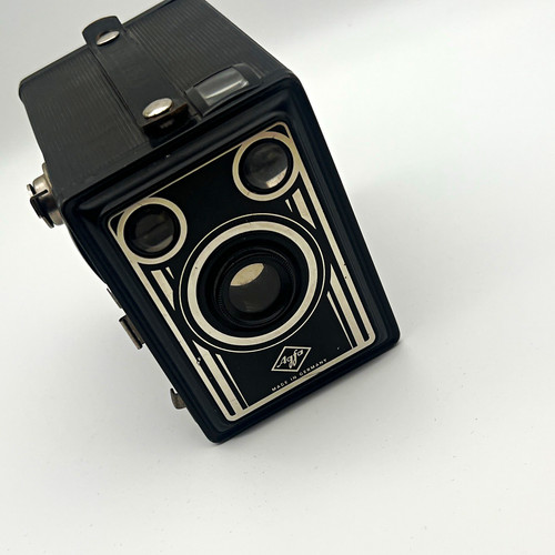 Agfa boxkamera schwarz made - agfa,