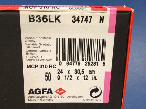 Ovp agfa 24x30 - ovp, 50