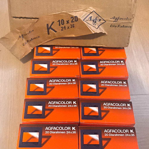 10xagfa agfacolor diarahmen - 10xagfa,