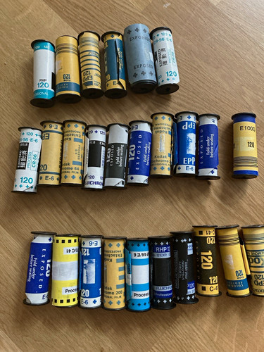 Konvolut 26x 120er filmspulen - 26x,